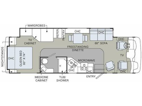 Admiral 33 SFS Floorplan