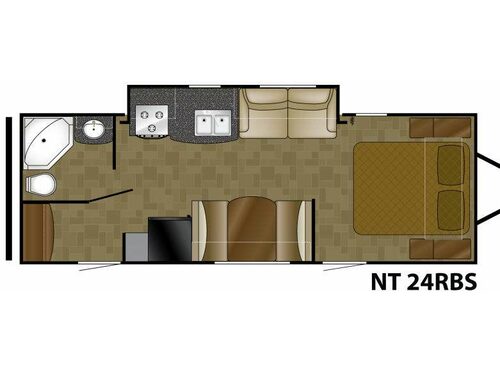 Floorplan - 2011 Heartland North Trail 24RBS