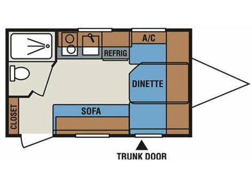 Sportsmen Classic 14RB Floorplan
