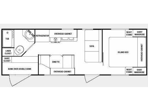 Edgewater 270BHE Floorplan