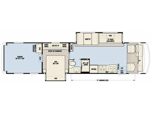 Floorplan - 2011 Newmar Canyon Star 3920