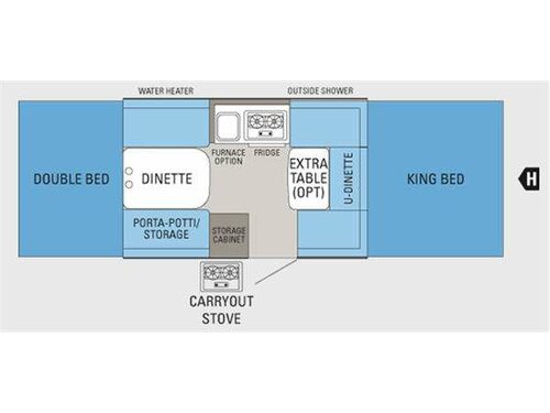 Floorplan - 2011 Jayco Jay Series 1007