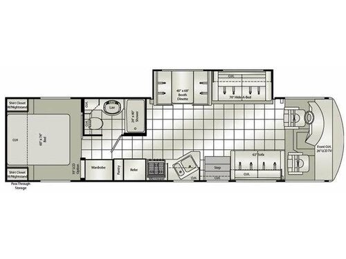 Daybreak 34SS Floorplan