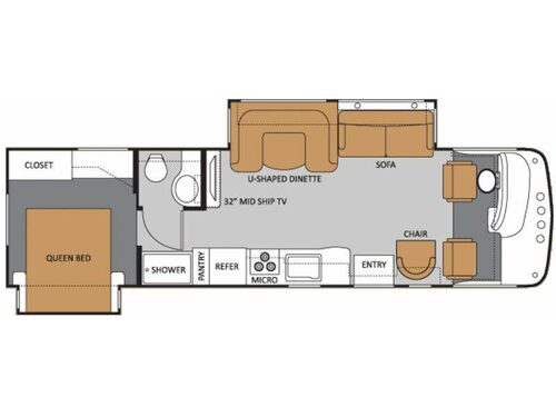 Hurricane 32A Floorplan