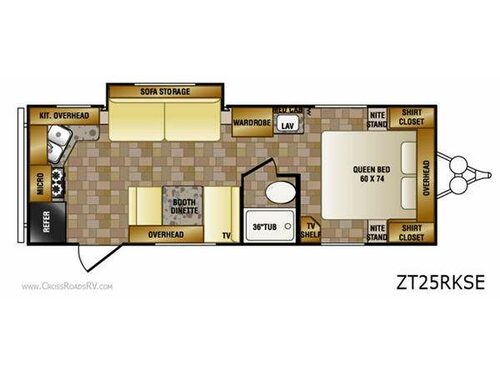 Used 2011 CrossRoads RV Zinger SE 250RKS Travel Trailer at RVing