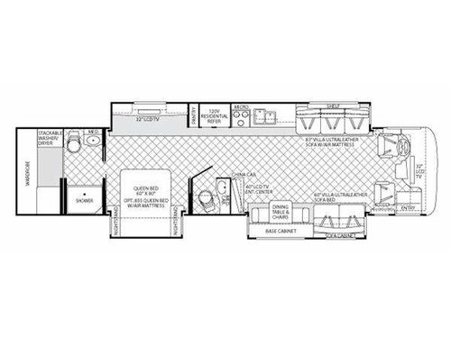American Revolution 42T Floorplan