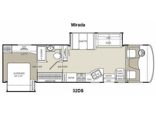 Mirada 32DS Floorplan