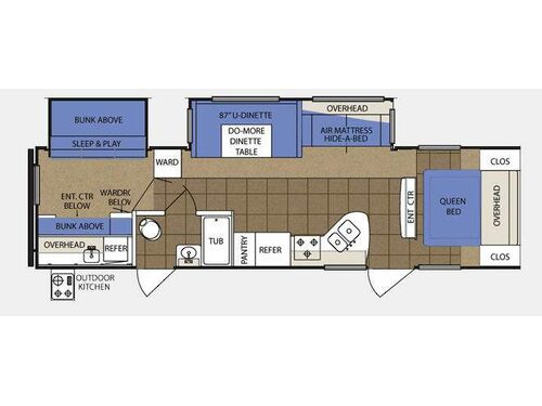 LaCrosse 318BHS Floorplan