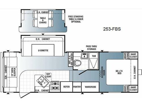 Puma 253-FBS Floorplan