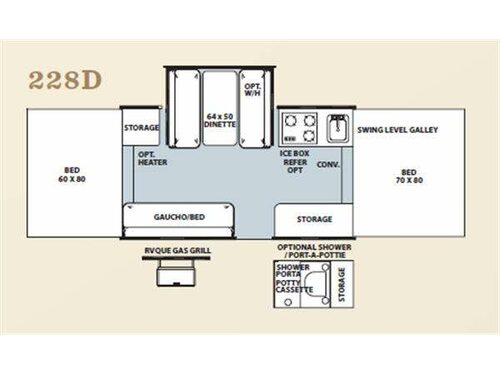Flagstaff MAC LTD Series 228D Floorplan