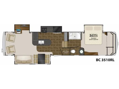Big Country 3510 RL Floorplan