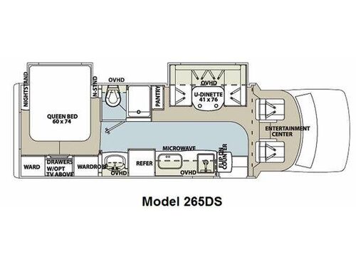 Lexington 265DS Floorplan