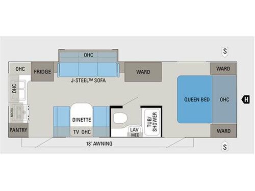 Jay Feather Select 242 Floorplan