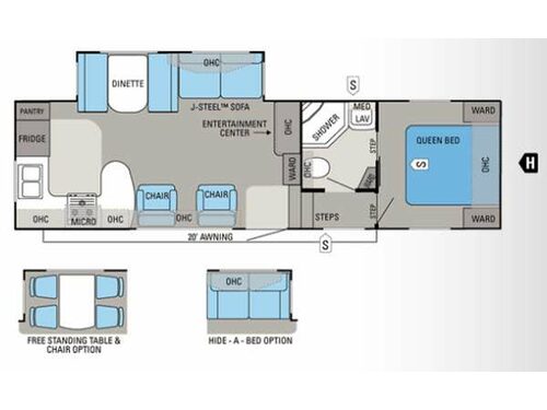 Floorplan - 2012 Jayco Eagle Super Lite 29.5RKS