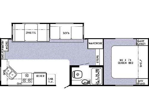 Rockwood 8240 SS Floorplan