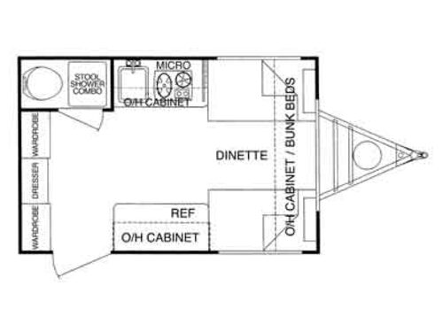 Fun Finder T139 Floorplan