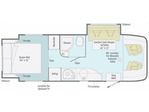 Floorplan - 2012 Itasca Navion IQ 24G