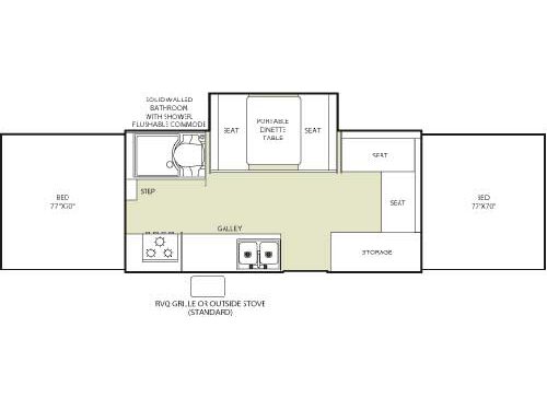 Floorplan - 2006 Fleetwood RV Highlander Niagara
