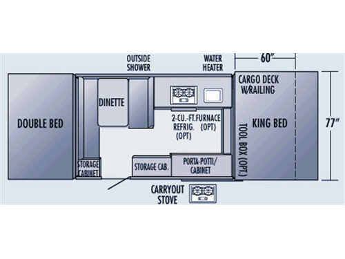 Floorplan - 2006 Jayco Baja 10Y
