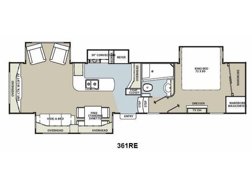 Used 2012 Coachmen RV Brookstone 361RE Fifth Wheel at Parris RV