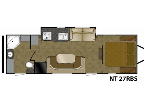 Floorplan - 2013 Heartland North Trail 27RBS