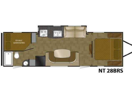 North Trail 28BRS Floorplan
