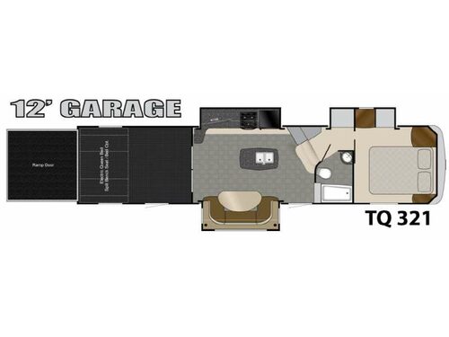 Floorplan - 2013 Heartland Torque TQ 321