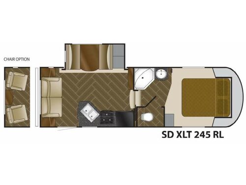 Floorplan - 2013 Heartland Sundance XLT 245RL