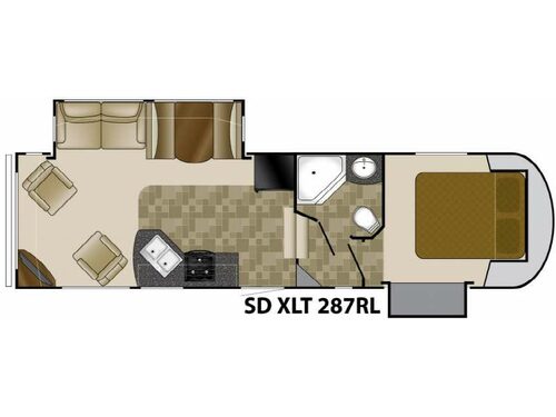 Floorplan - 2013 Heartland Sundance XLT 287RL