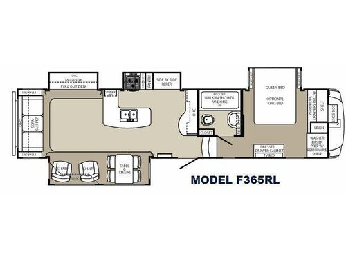 Floorplan - 2013 Palomino Columbus F365RL
