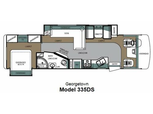Georgetown 335DSF Floorplan