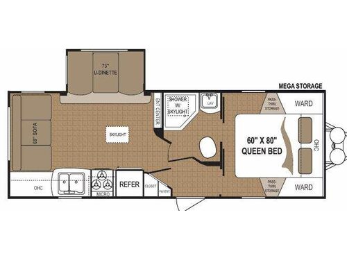 Floorplan - 2013 Dutchmen RV Aspen Trail 2460RLS