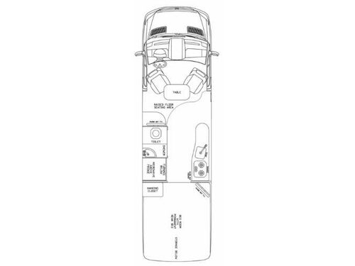 Floorplan - 2013 Pleasure-Way Plateau RB