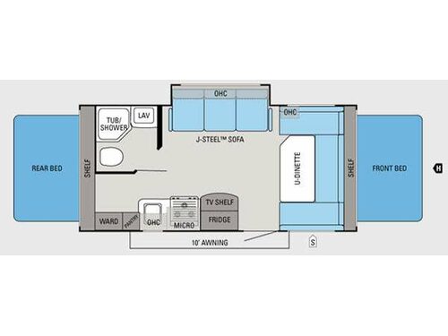 Jay Feather Ultra Lite X20E Floorplan