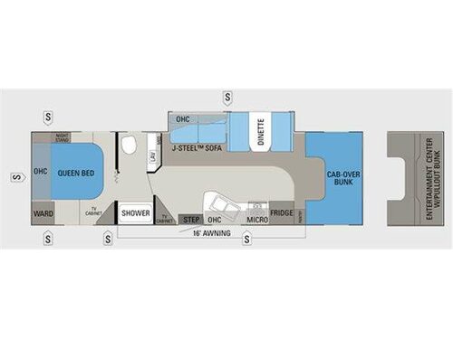 Greyhawk 31FK Floorplan