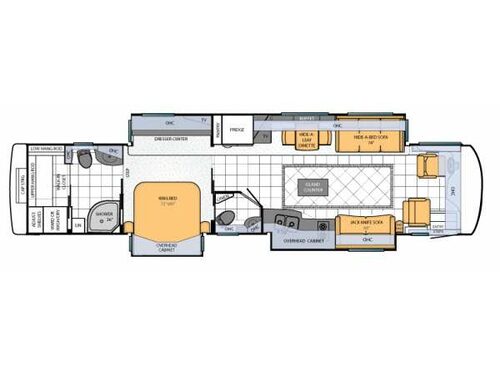 Floorplan - 2013 Newmar Mountain Aire 4347