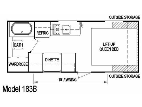 Floorplan - 2013 Skyline Bobcat 183B