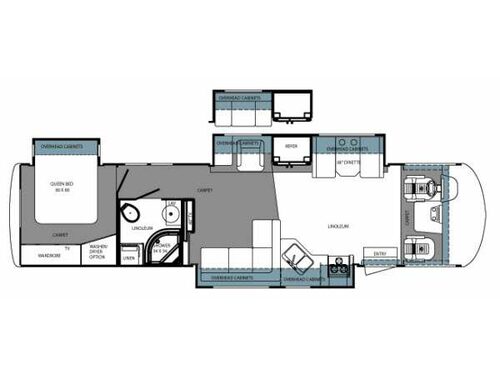 Floorplan - 2013 Forest River RV Georgetown XL 377TSF
