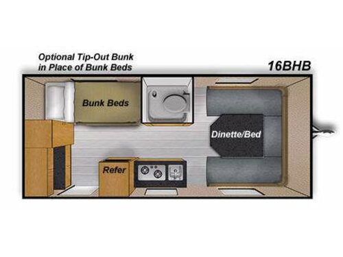 Floorplan - 2013 Livin Lite CampLite CL16BHB