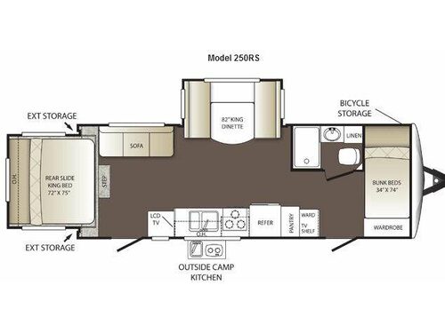 Outback 250RS Floorplan