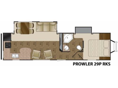 Prowler 29P RKS Floorplan