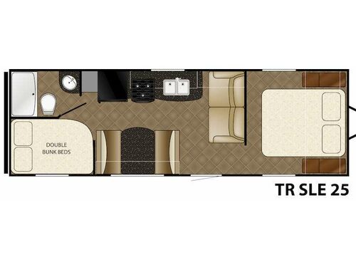 Trail Runner 25 SLE Floorplan