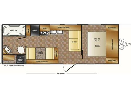 Z 1 ZT231FB Floorplan
