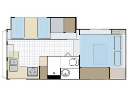 Floorplan - 2006 Lance Max 1181