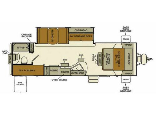 i-Go G256BH Floorplan
