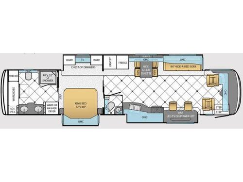Floorplan - 2014 Newmar Dutch Star 4369
