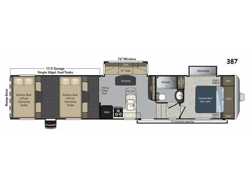 Carbon 387 Floorplan