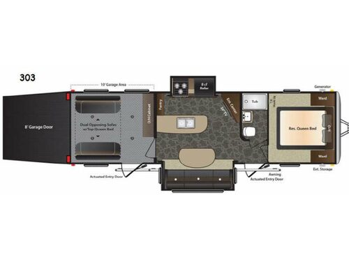 Impact 303 Floorplan
