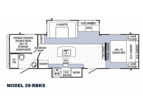 Puma 29-RBKS Floorplan