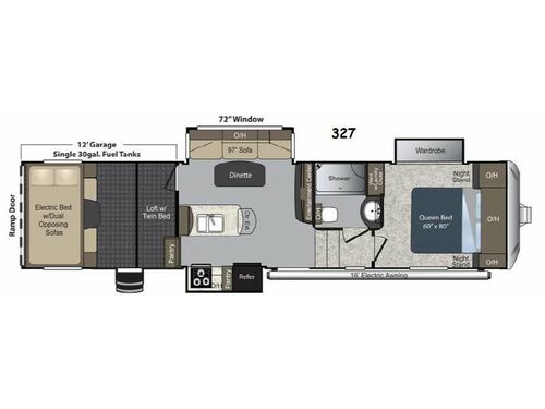 Carbon 327 Floorplan